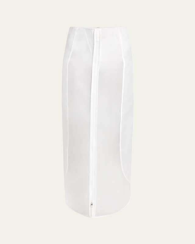 Long Organza Skirt